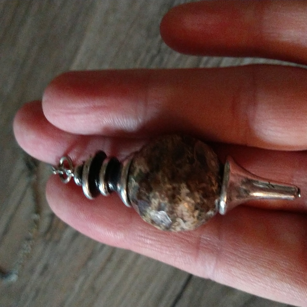 Stone Necklace Pendulum Necklace